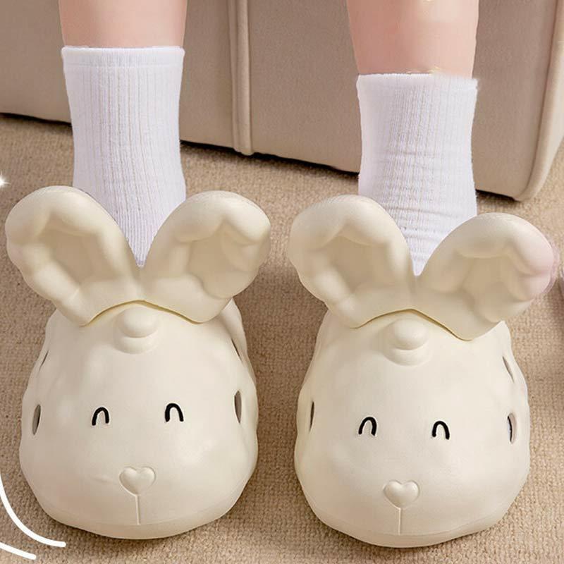 Cartoon Bunny Ears Casual Slippers  |   Slippers Shoes Blue