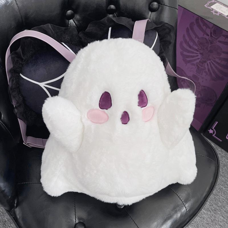 Cartoon Ghost Plush Backpack  |   Backpack Backpack Backpack