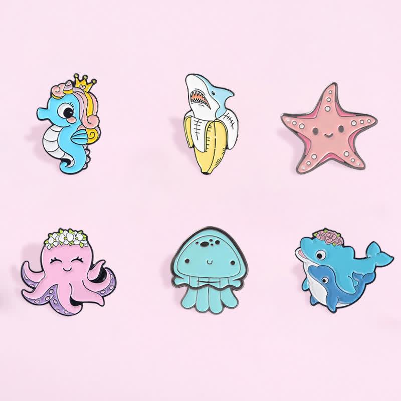 Cartoon Marine Enamel Brooch Accessories  |   Jewelry Accessories A