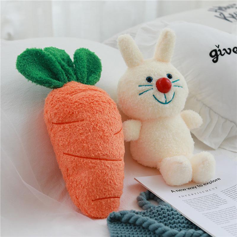 Cartoon Rabbit Carrot Plush Toy  |   Plushies & Bedding Accessories Plushies & Bedding