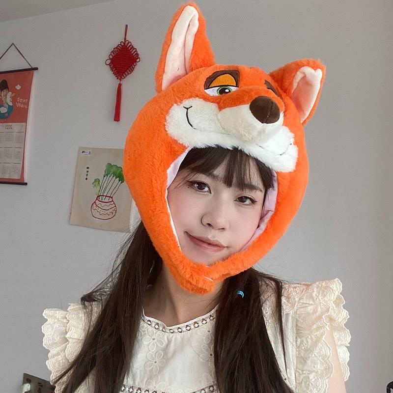 Cosplay Plush Fox Hat  |   Hats & Scarfs Accessories A