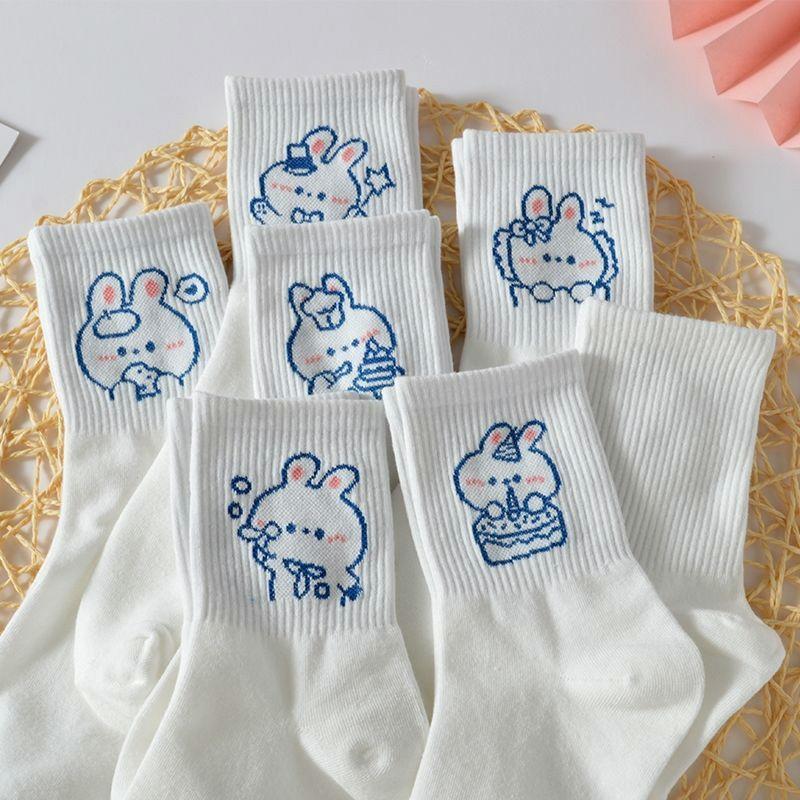 Cute Cartoon Bunny Socks  |   Socks Accessories A