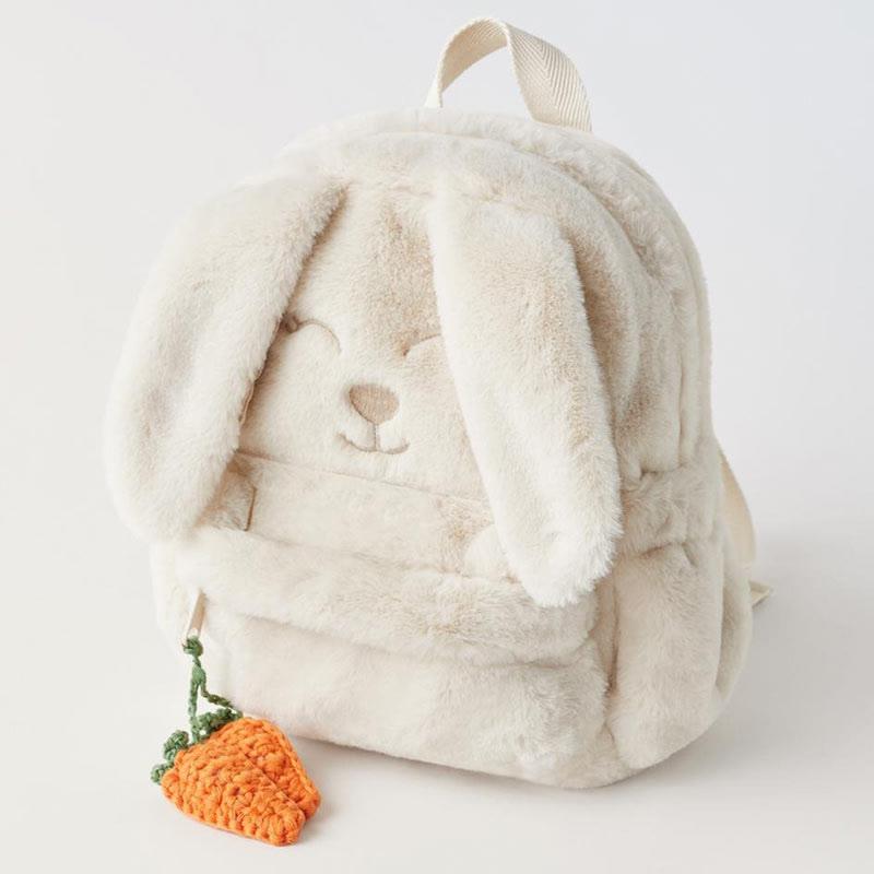 Long Bunny Ears Plush Embroidery Backpack  |   Backpack Backpack Backpack