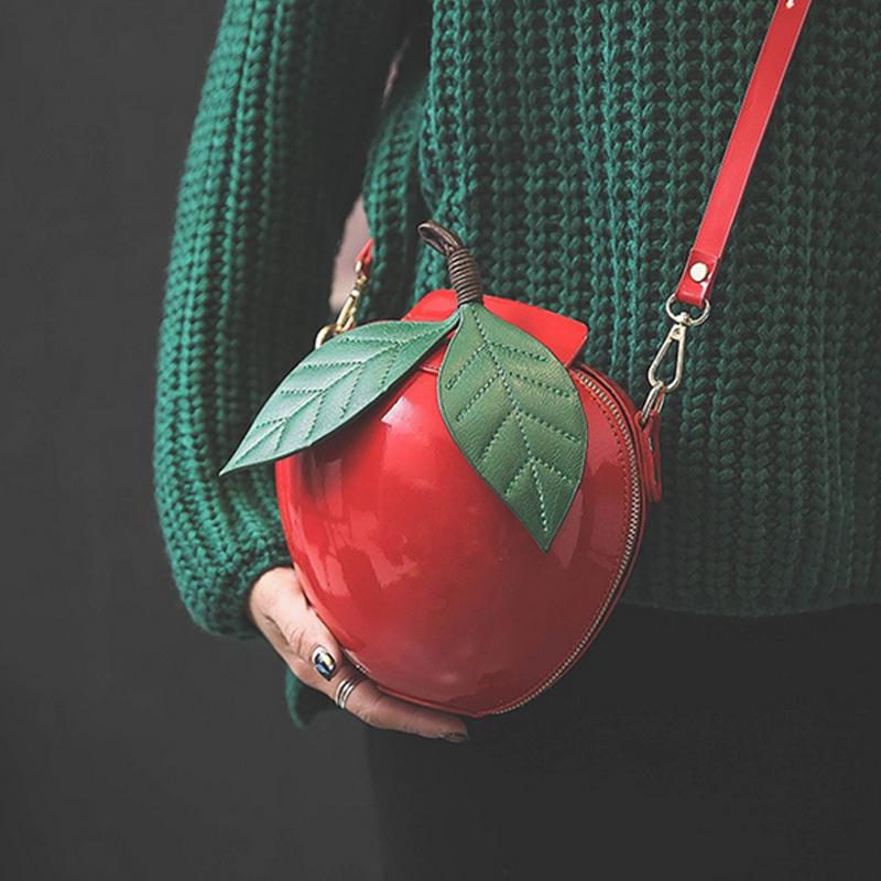 Red/ Green Apple Crossbody Bag  |   Crossbody Bag Bags Crossbody Bag