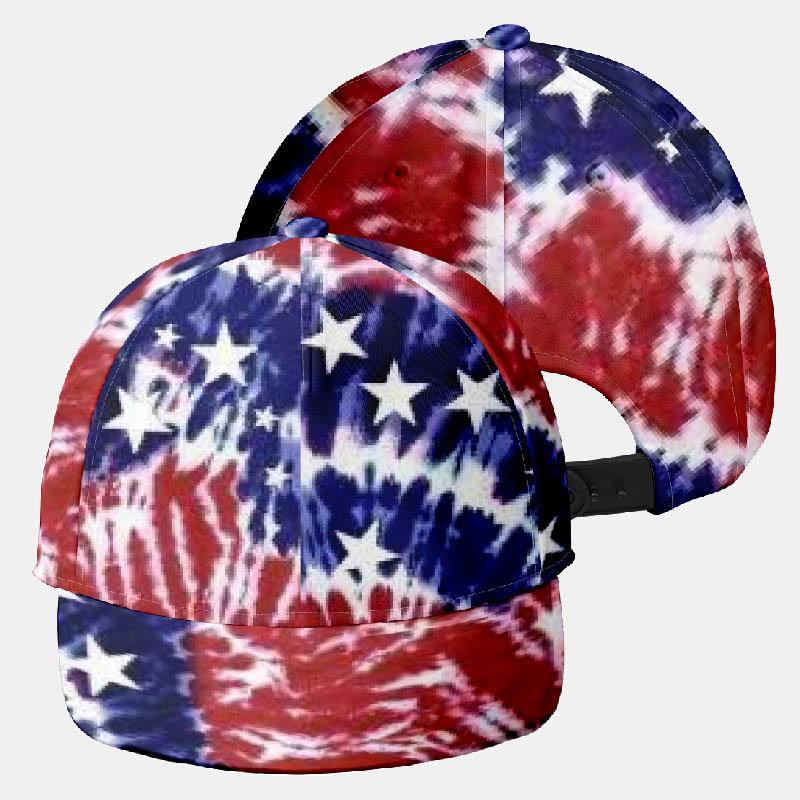 Fashion Flag Star Print Baseball Cap  |   Hats & Scarfs Accessories Hats & Scarfs