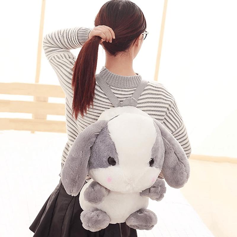 Kawaii Plush Bunny Backpack  |   Backpack Backpack Backpack